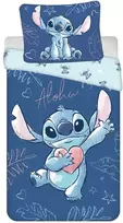 Disney Lilo ir Stitch Aloha mėlyna patalynės užvalkalas 140–200 cm, 70–90 cm