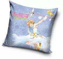 Cardcaptor Sakura dekoratyvinės pagalvės užvalkalas 40x40 cm, aksomas