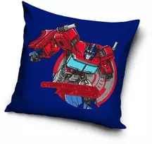 Transformers Cybertronian aksominis dekoratyvinis pagalvės užvalkalas 40x40 cm