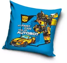 Transformers Autobot aksominis pagalvėlės užvalkalas, 40x40 cm