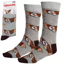 Gremlins pilkos suaugusiųjų ilgos kojinės 36/43