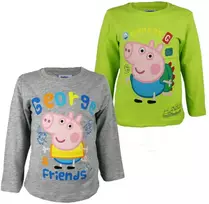Peppa Pig George vaikiški ilgi marškinėliai, palaidinė 92-116 cm