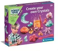 Clementoni vaikų laboratorija GALILEO – putojančių kristalų gamyba