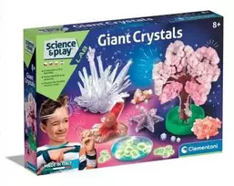 „Clementoni Science&Play Lab“: MEGA Fluo kristalai