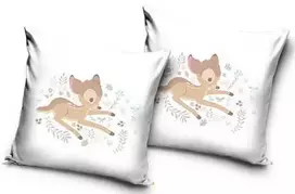 Disney Bambi aksominis pagalvės užvalkalas 40x40 cm