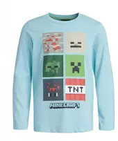 "Minecraft" marškinėliai ilgomis rankovėmis