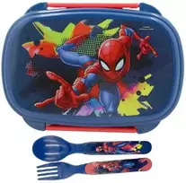 Sumuštinių dėžutės "Spiderman" stalo įrankių rinkinys