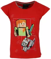 „Minecraft“ vaikiški trumpi marškinėliai, skirti 5 metams