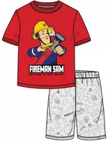 Vaikiška trumpa pižama „Fireman Sam“ 122/128 cm