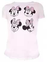 Disney Minnie moteriški trumpi marškinėliai, palaidinė XXL