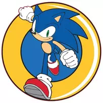 Dekoratyvinė pagalvėlė „Sonic the Hedgehog“ 31x31 cm