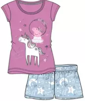 Peppa Pig vaikiška trumpa pižama 110/116 cm