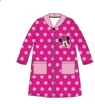Disney Minnie Dots vaikiškas chalatas 3-8 metų vaikams dovanų dėžutėje