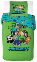 Minecraft Classic Crew patalynės komplektas 140√π200cm, 70√π90cm
