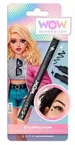 WOW Generation juodų akių pieštukų ir antspaudų rinkinys