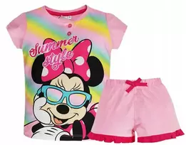 Disney Minnie vaikiška trumpa pižama dovanų dėžutėje 6 metų vaikams