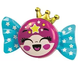 „Crazy Chic Baltas Star“ saldainio formos lūpų blizgis „Clementoni“