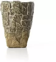 Bazaar Vaza 17,5x17,5x24 cm Pilka Akmens Akmens keramika