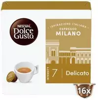 Coffee capsules NESCAFÉ® Dolce Gusto® Espresso Milano, 16 pcs.