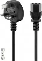 Multiple Brands Cold appliance power cable, 1.5 m (UK plug)