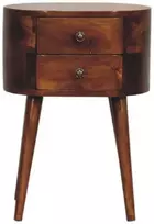 Artisan Furniture Riešutmedžio Mini naktinis staliukas