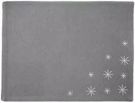 Bertoni Arco Orion Stalo kilimėlis Stačiakampis Pilkas 33,5x26 cm Su Sniego Pūku