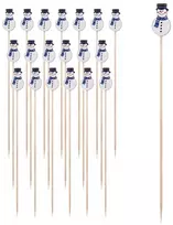 Orion Medinės šakutės Sniego žmogaus forma 13 cm, 20 vnt.