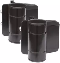 Locinox Dvigubo guolio vyrių pora kiemo varteliams RAL9005