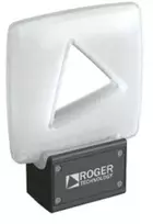 Roger Technology LED signalinis švyturėlis baltas, integruota antena