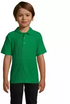 Vaikiški žalios spalvos polo marškinėliai Enjoy