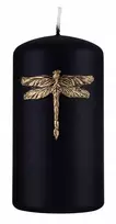 Donau Home „Dragonfly“ formos žvakė, 70 x 130 mm, juoda
