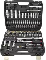 AW-Tools Sukimo antgalių komplektas AWTools AW39144BL; 144 vnt.