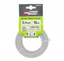 AW-Tools AWTOOLS PJOVIMO VALAS CLASSIC 2,4x15m / APVALUS SU ŠERDIMI
