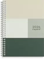 „Mayland-Burde“ horizontalus savaitinis kalendorius su tekstūruota apdaila 2026 m.