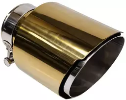 Poujoulat Duslintuvo antgalis 114 mm įleidimo anga 67 mm aukso/sidabro spalvos