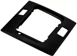 SAS BMW 3 E46 anglies pluošto V1 pavarų perjungimo svirties apvadas