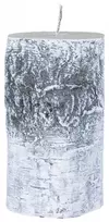 DONAU HOME koloninė žvakė beržo spalvos, 70x120 mm, balta