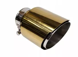 Poujoulat Duslintuvo antgalis 114 mm įėjimo skersmuo 70 mm aukso ir sidabro spalvos