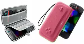 Mimd Kietas, tvirtas dėklas, skirtas „Nintendo Switch 2“ / „G11“ rožinės / žalios spalvos