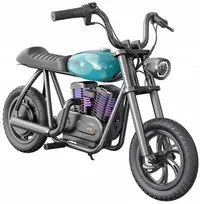 Hyper Gogo Pioneer 12 Plus Motocykl elektrinis - mėlyna