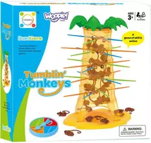 Woopie krintančių beždžionių arkadinis žaidimas