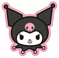 Sanrio Hello Kitty Kuromi 3D cushion