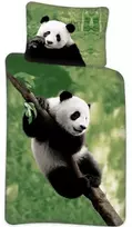 MCU Panda patalynė vaikams 100x140 cm - 100 procentų medvilnė