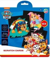 Ccg Mz Import Kids Euroswan Paw Patrol nutrinamų kortelių žaidimas, 6 vnt.