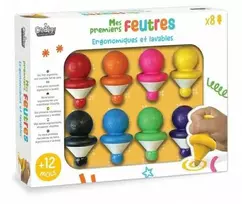 Créa Lign' Pirmieji flomasteriai, 8vnt.