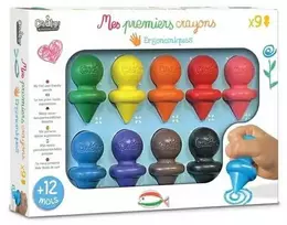 Créa Lign' Pirmosios kreidelės, 9vnt.