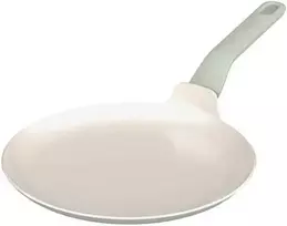 BergHOFF 26 cm blyninė - Balance Sage ekologiška aliuminio keptuvė su sveika nepridegančia danga