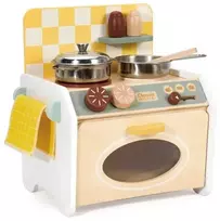 ClassicWorld Klasikinė pasaulio mini medinė žaidimų virtuvėlė vaikams (nuo 3 metų)