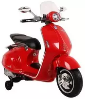 Elektrinis motoroleris vaikams Vespa GTS 300, raudonas