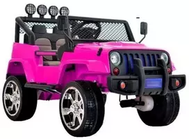 Elektromobilis vaikams S2388 Jeep 4x45W, rožinis